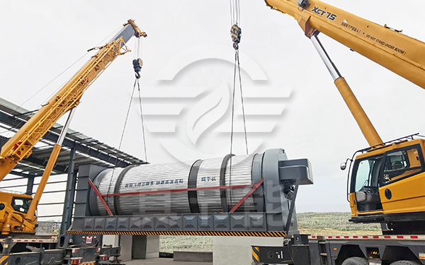 薯渣烘干設(shè)備吊裝 薯渣烘干設(shè)備吊裝