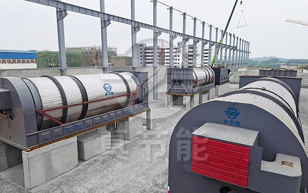 豆渣烘干機運轉(zhuǎn)現(xiàn)場 豆渣烘干機運轉(zhuǎn)現(xiàn)場