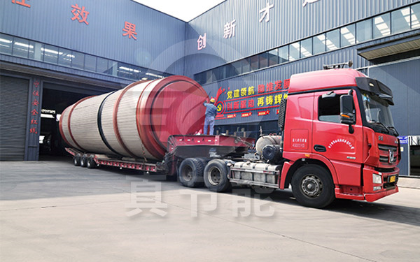 豆渣烘干設(shè)備運(yùn)輸現(xiàn)場(chǎng)